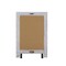 Merrick Lane Magda Set of 10 Wall Mount or Tabletop Magnetic Chalkboards with Folding Metal Legs